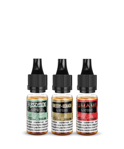 E-liquides High-End par Révolute
