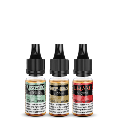 E-liquides High-End par Révolute