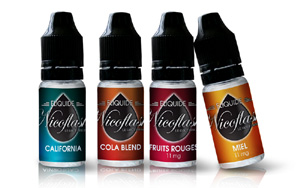 e-liquid bottles